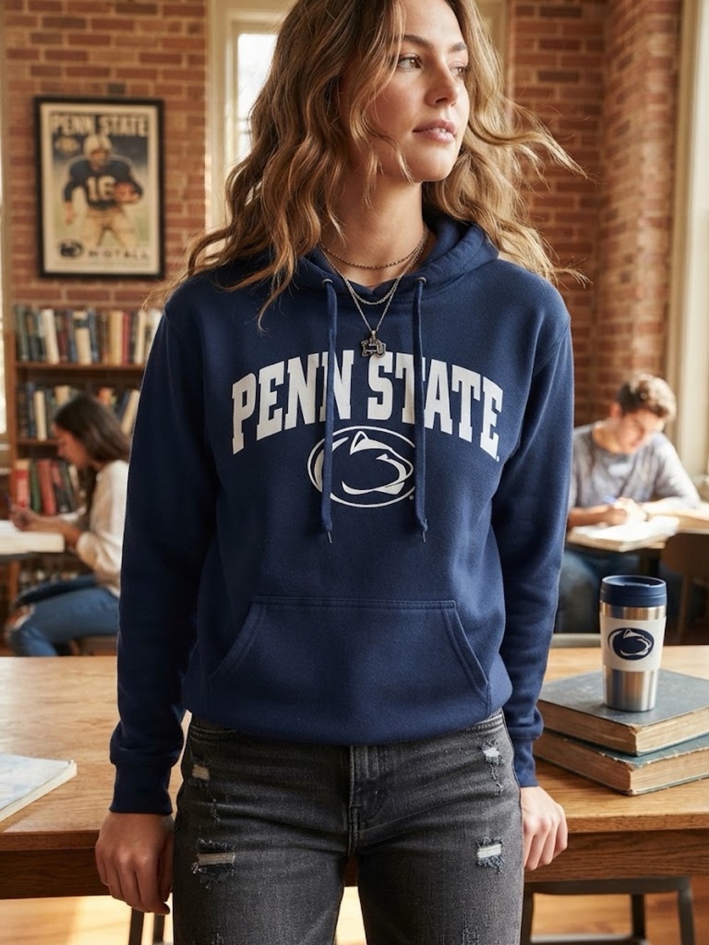 Classic Penn State Hoodie Sweatshirt - Picture 1 of 4